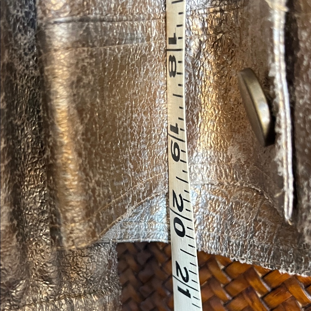 Ruby Rd. Shimmering Gold Blazer - Picture 5 of 6